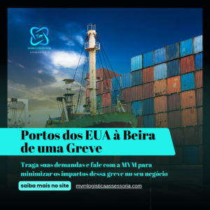 Portos dos EUA à Beira de uma Greve: Impactos para o Comércio Global