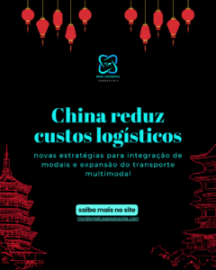 China reduz custos logísticos
