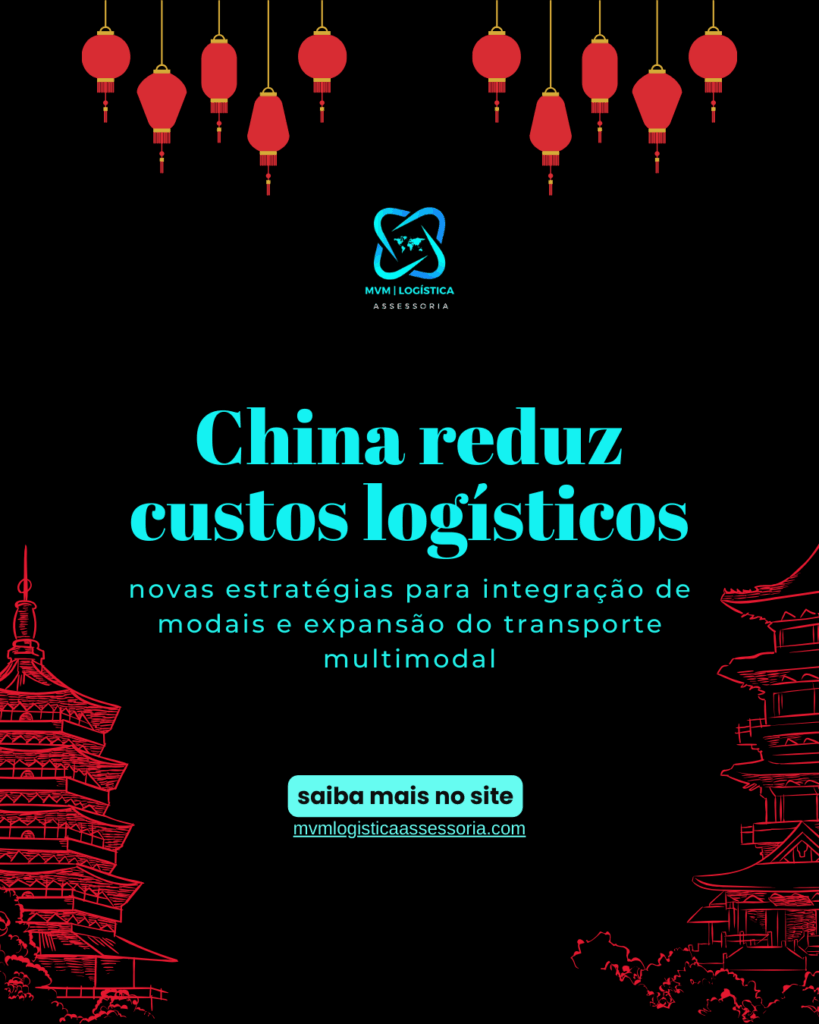 China reduz custos logísticos